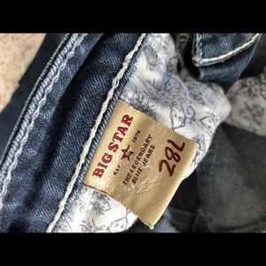 Big star low rise bootcut jeans